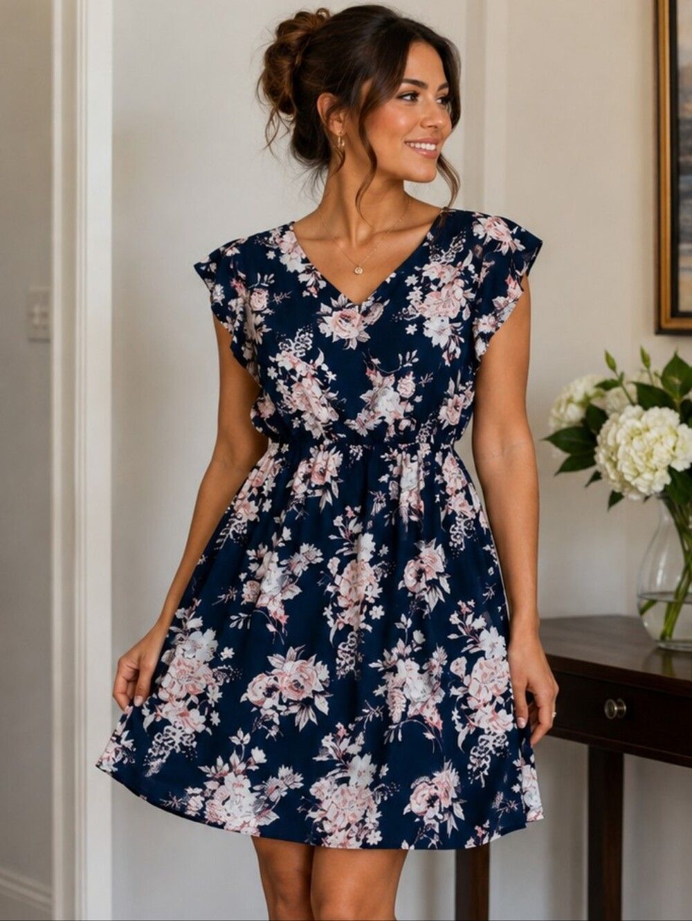 Charming Charlies Floral Dress